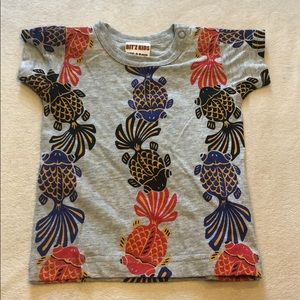 Boy Bit’z baby coy fish tee
